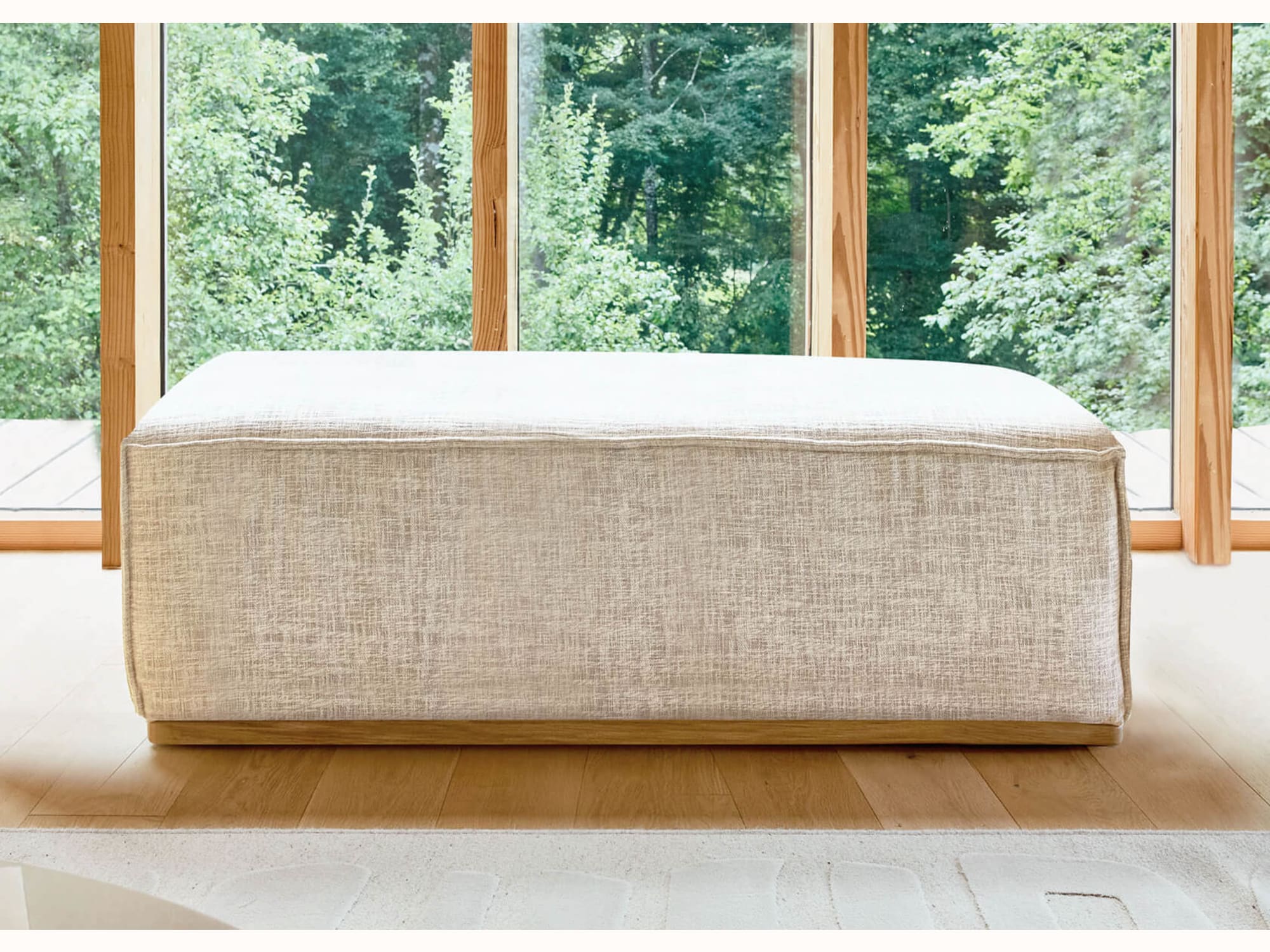 Sitzkissen mit Holzgestell FOLIA – Kipli