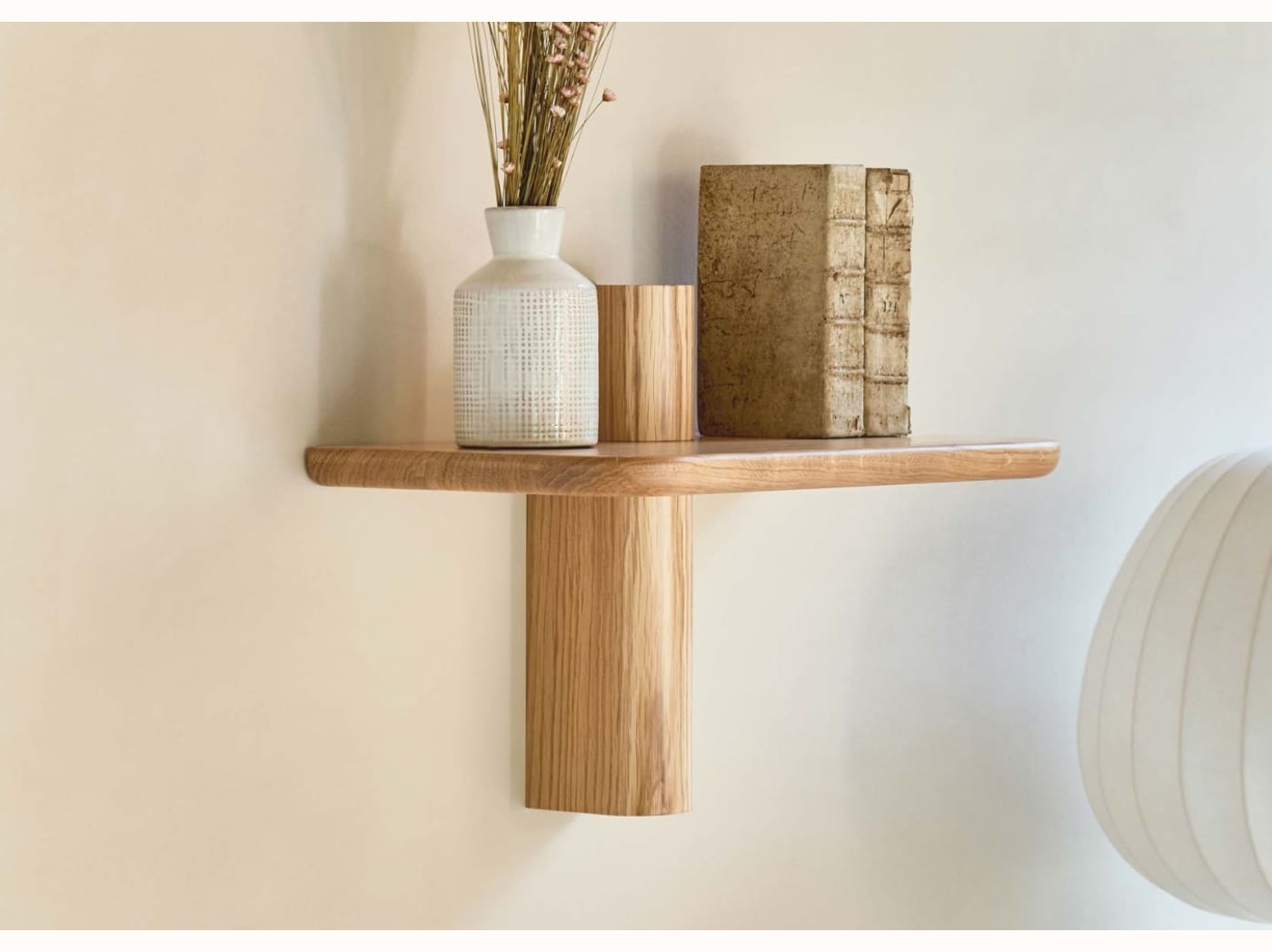 Étagère murale en bois massif BAOBAB - Kipli