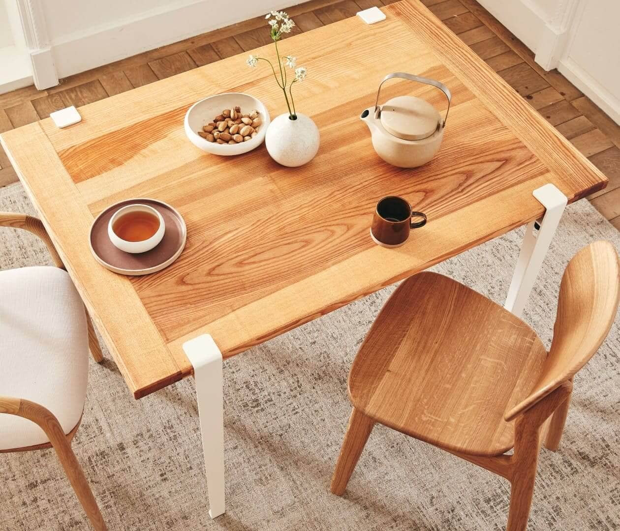 Table à manger en bois massif ÉOS - Kipli x TIPTOE - Kipli