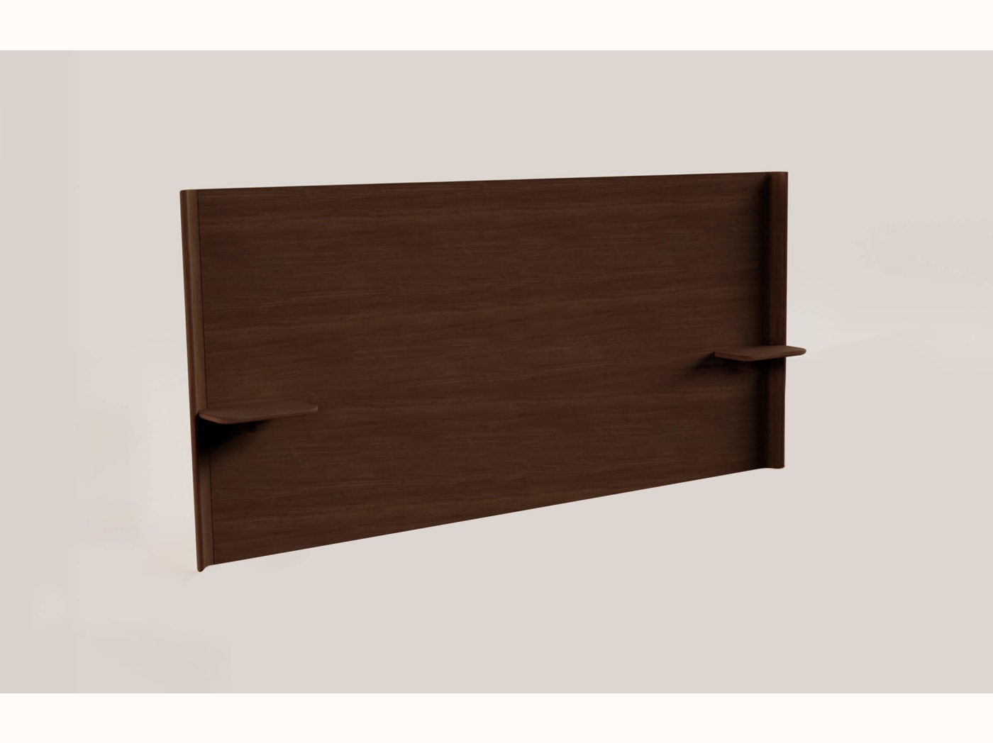 Tête de lit large avec tablettes Arche - Kipli