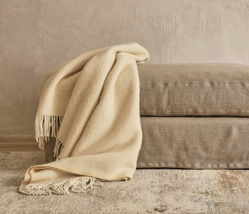 Plaid en laine alpaga ILLY - Kipli