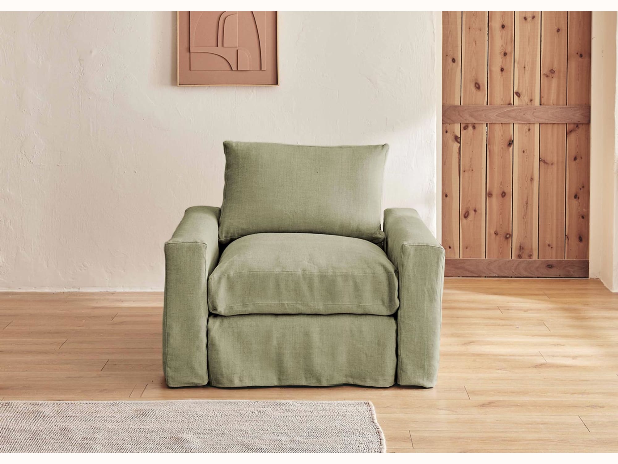 Fauteuil LENO en lin 60 cm - Kipli