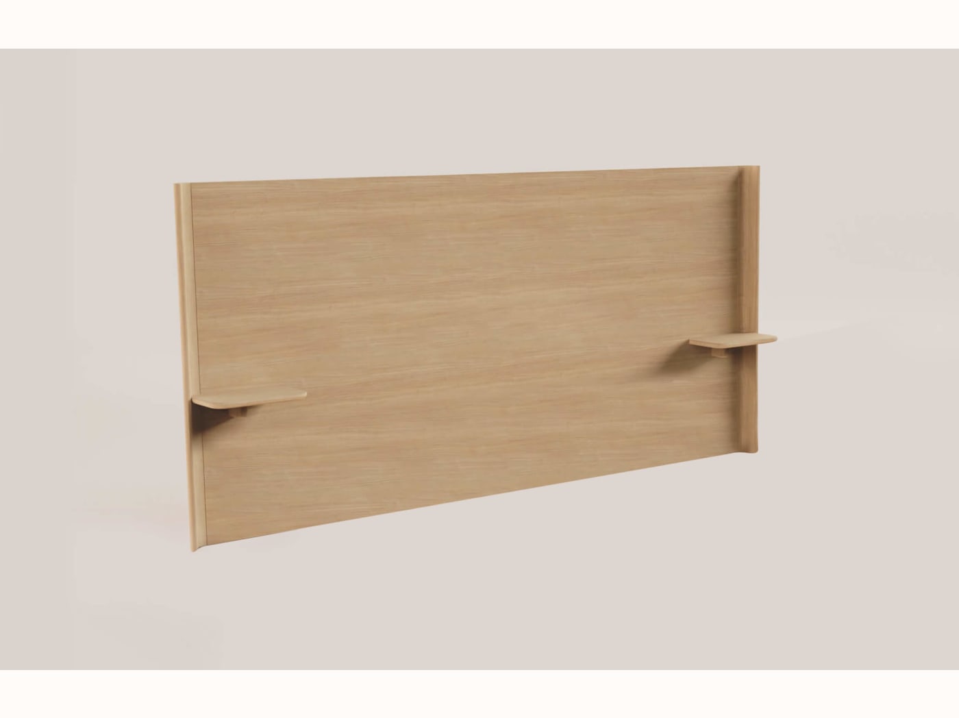 Tête de lit large avec tablettes Arche - Kipli