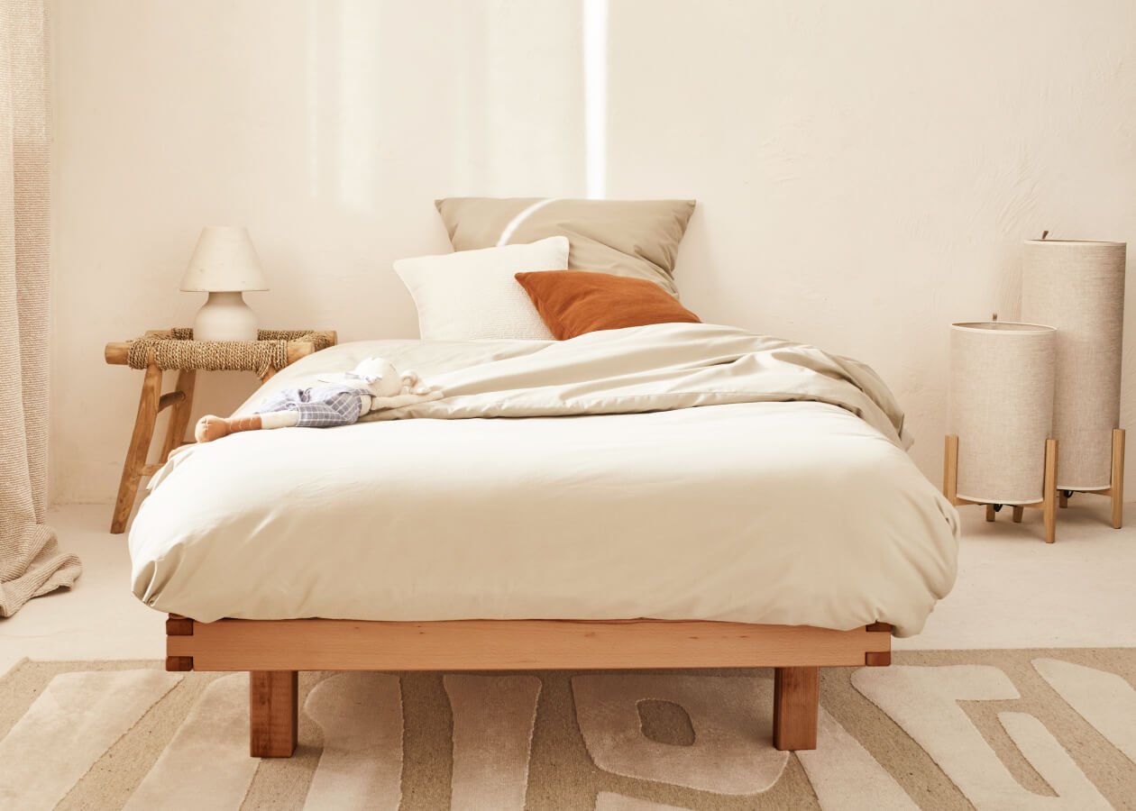 Lit en bois massif WOOD - Kipli