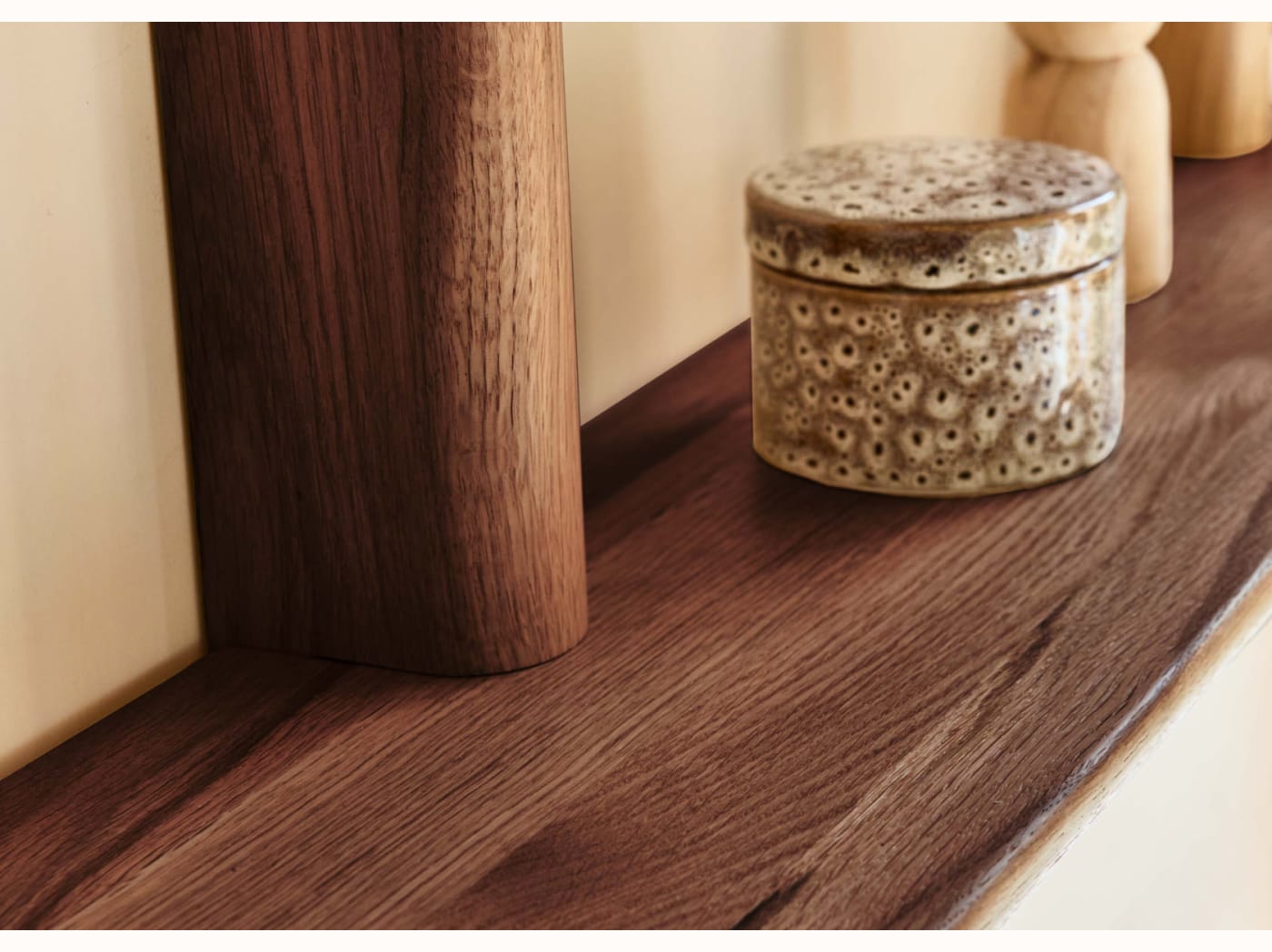 Étagère murale modulable en bois massif BAOBAB - Kipli