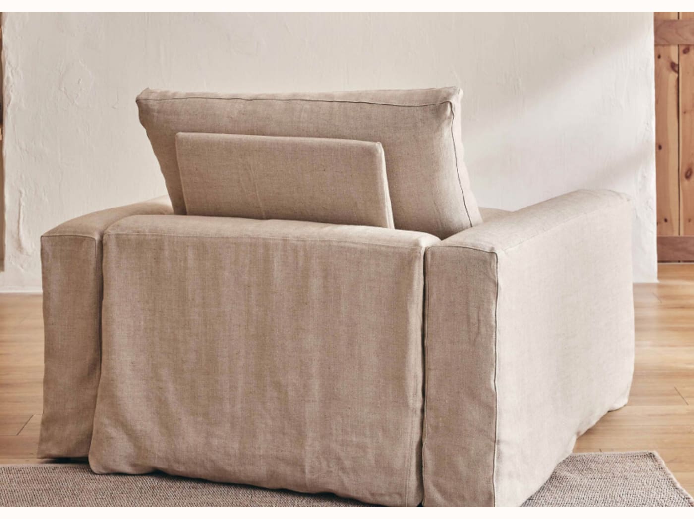 Fauteuil LENO en lin 60 cm - Kipli