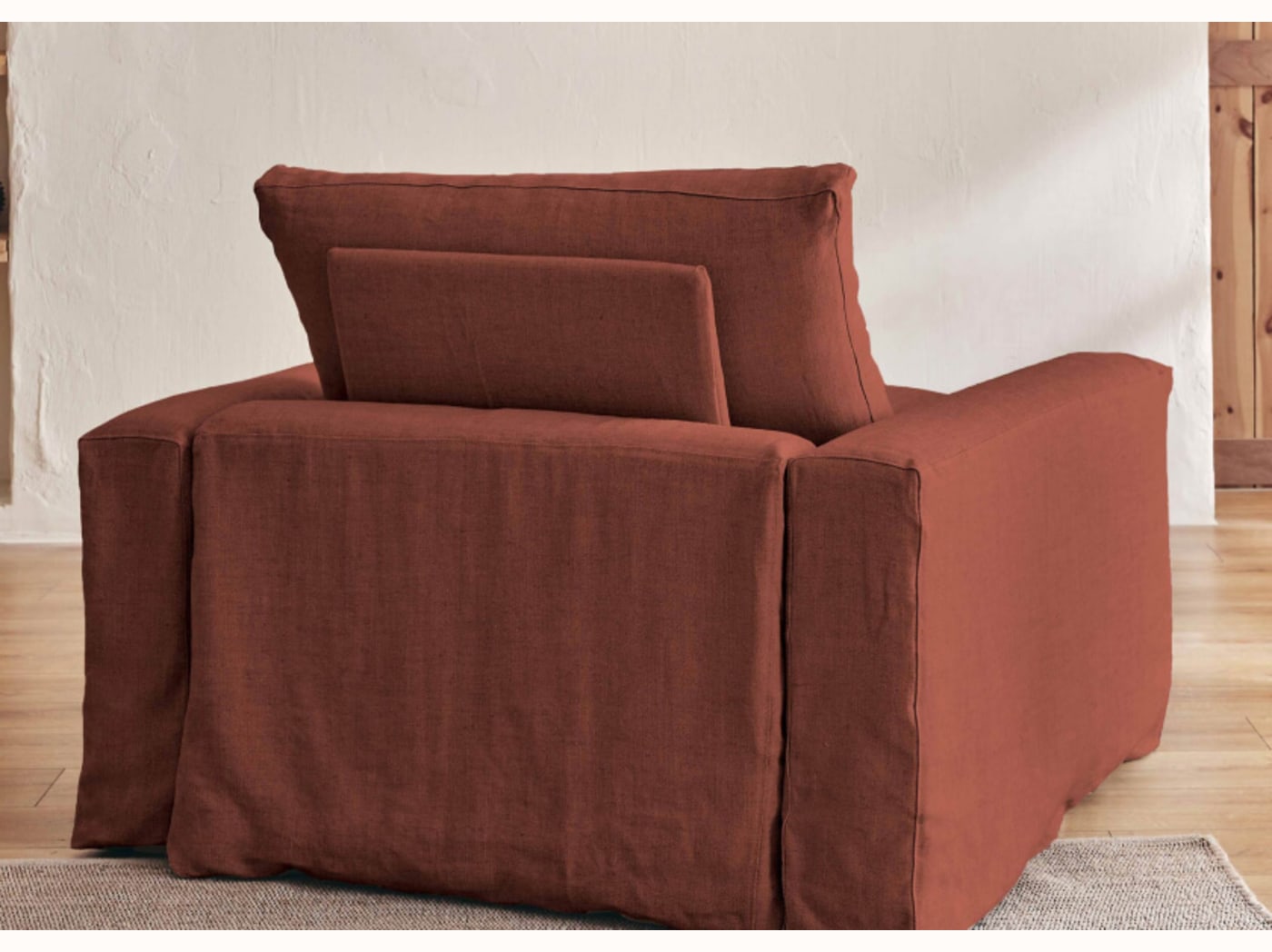 Fauteuil LENO en lin 60 cm - Kipli
