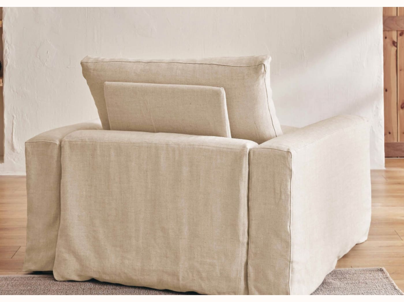Fauteuil LENO en lin 60 cm - Kipli