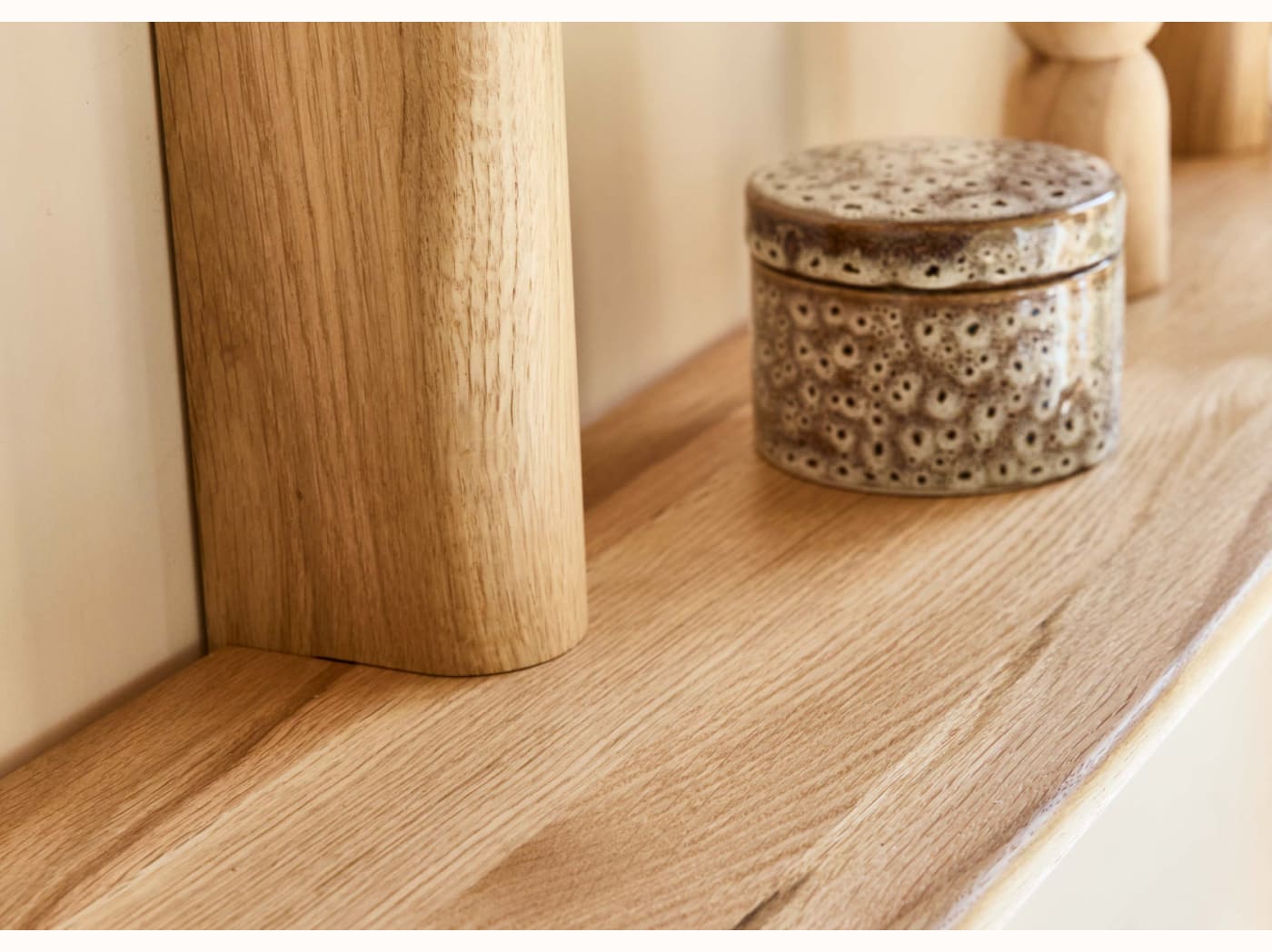 BAOBAB Modular Solid Wood Wall Shelf - 60x120 cm - Kipli