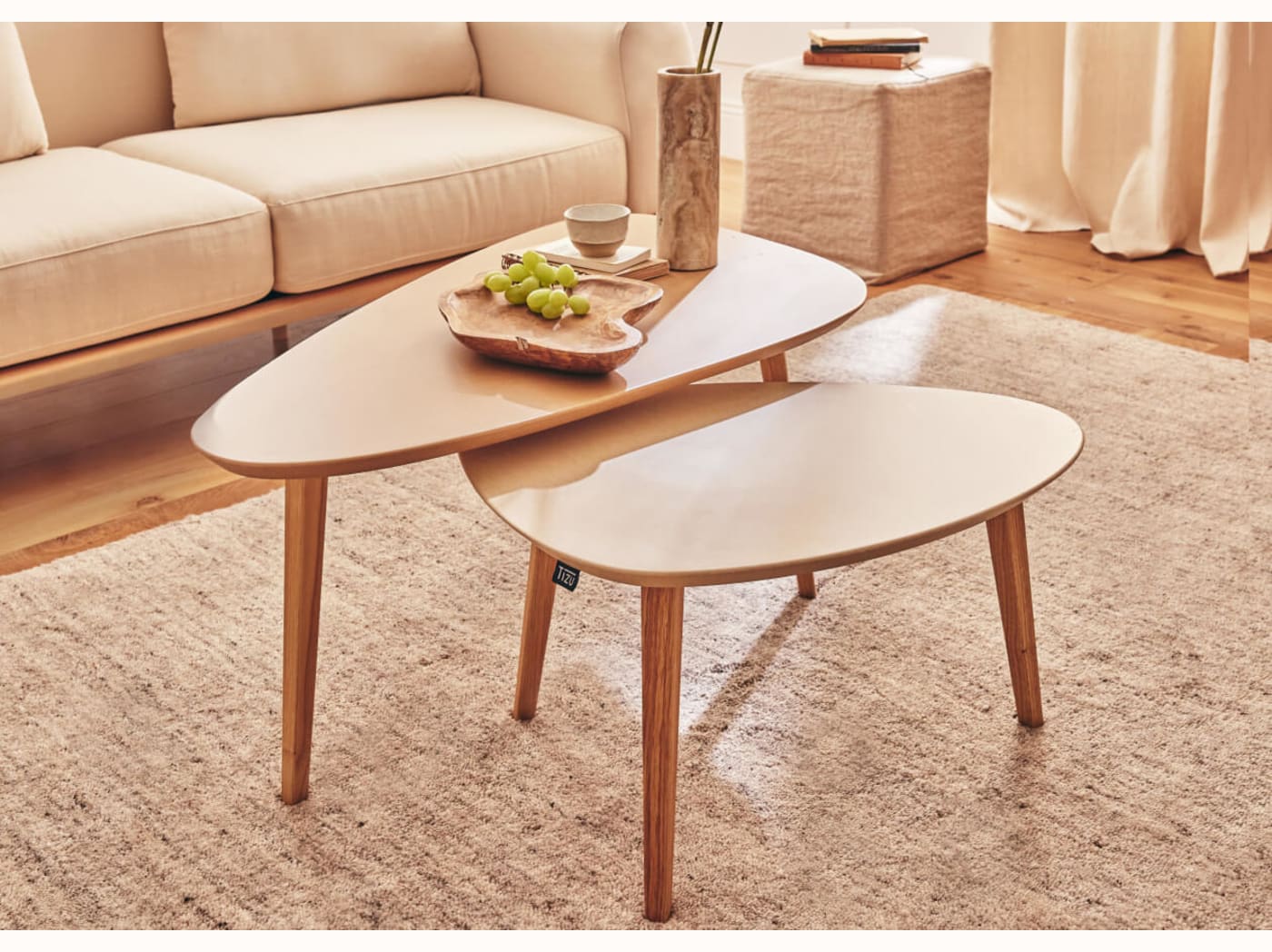 Couchtisch aus Holz – TIZU x Kipli – Kipli