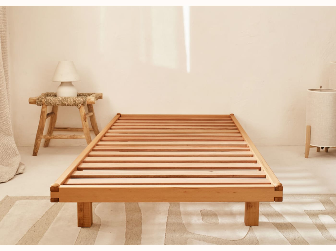 Lit en bois massif WOOD - Kipli