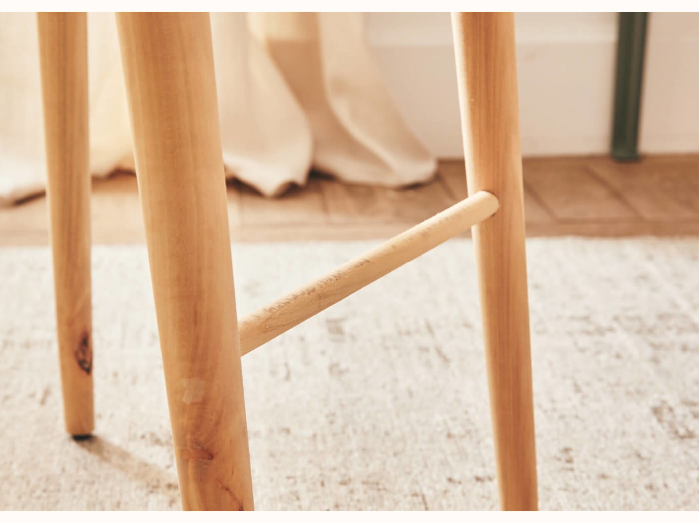 Tabouret en bois LYRA - Kipli