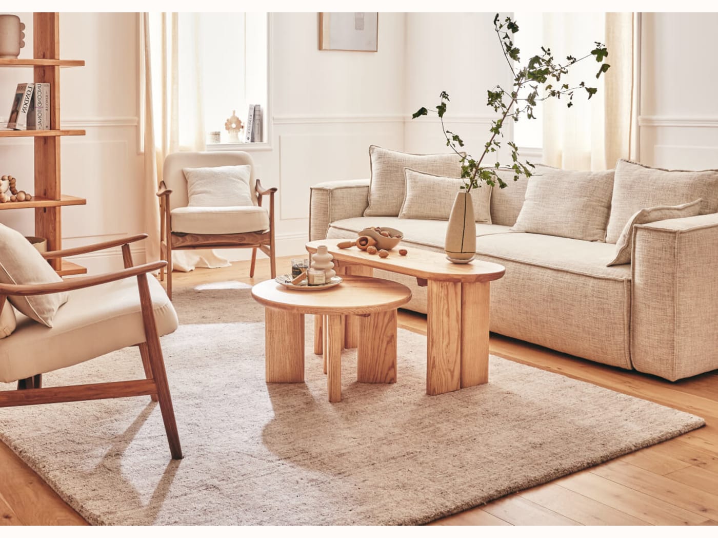 Tapis en laine BONJOUR - Kipli