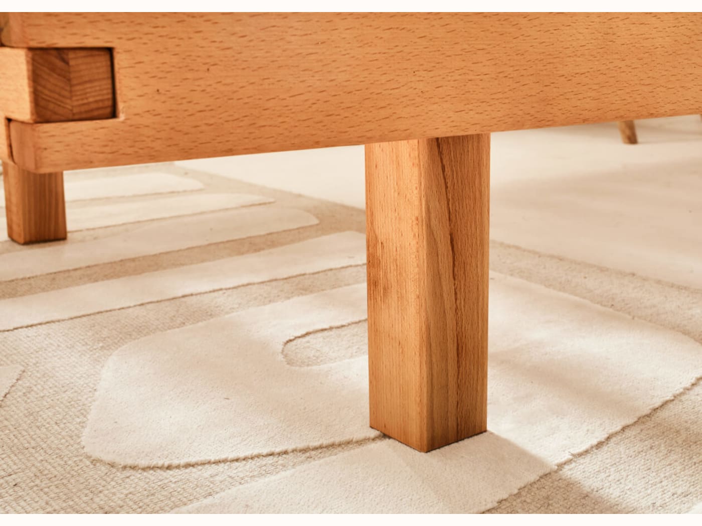 Lit en bois massif WOOD - Kipli