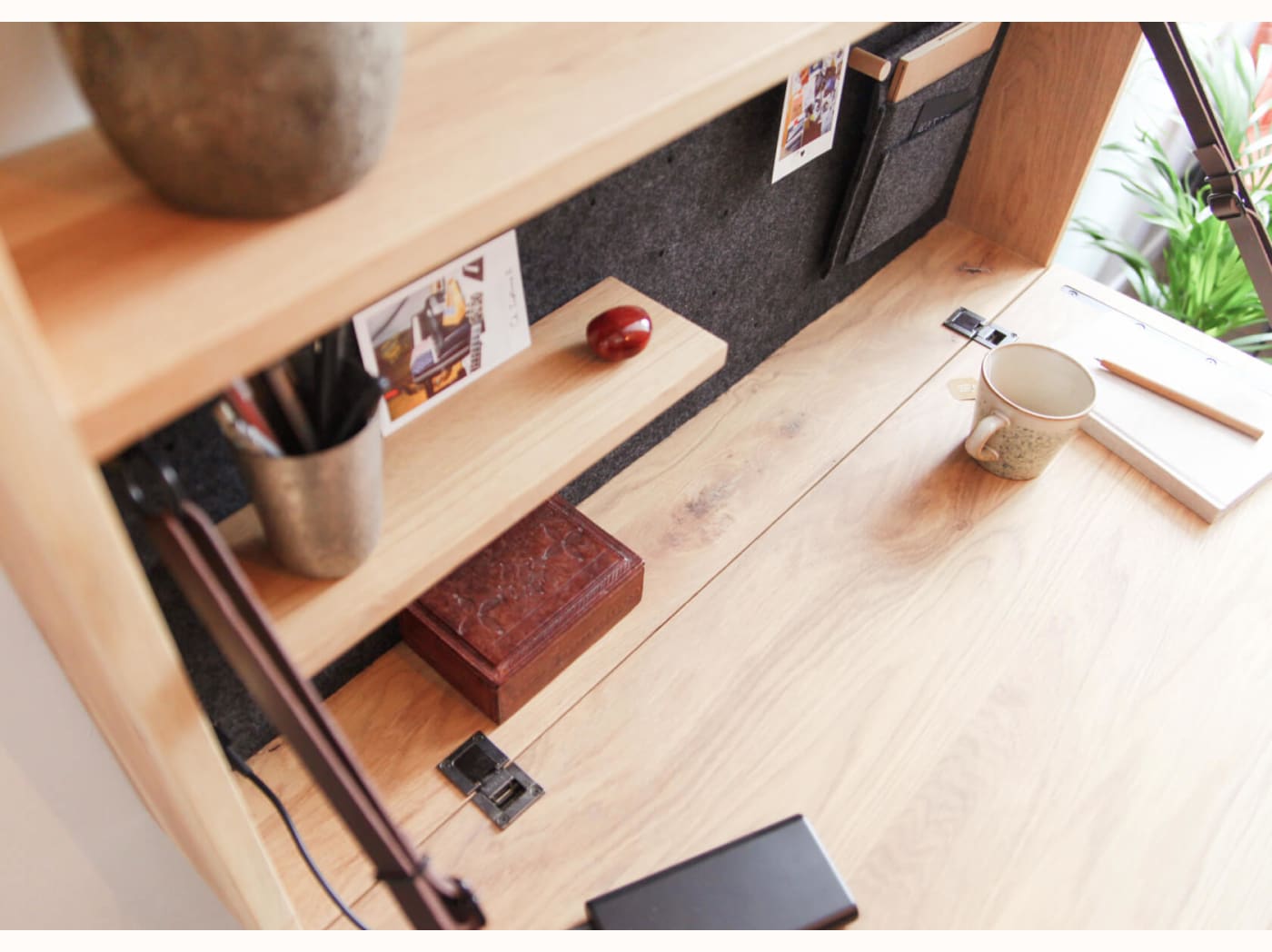 Eyao x Kipli Solid Wood Wall Desk - Kipli
