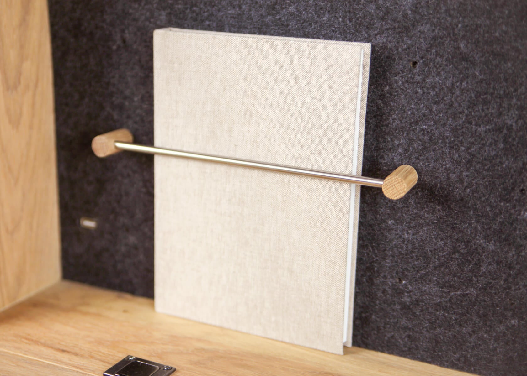 Eyao x Kipli Solid Wood Wall-Mounted Desk