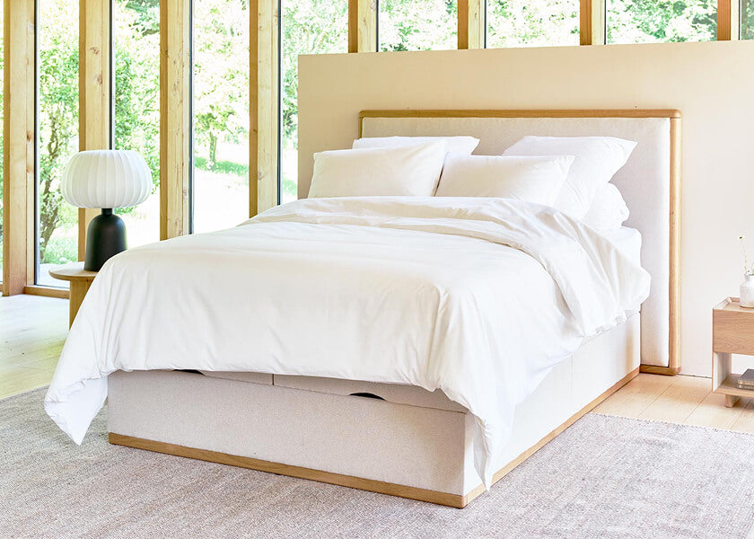 Lit coffre premium en bois massif - LA VOILE