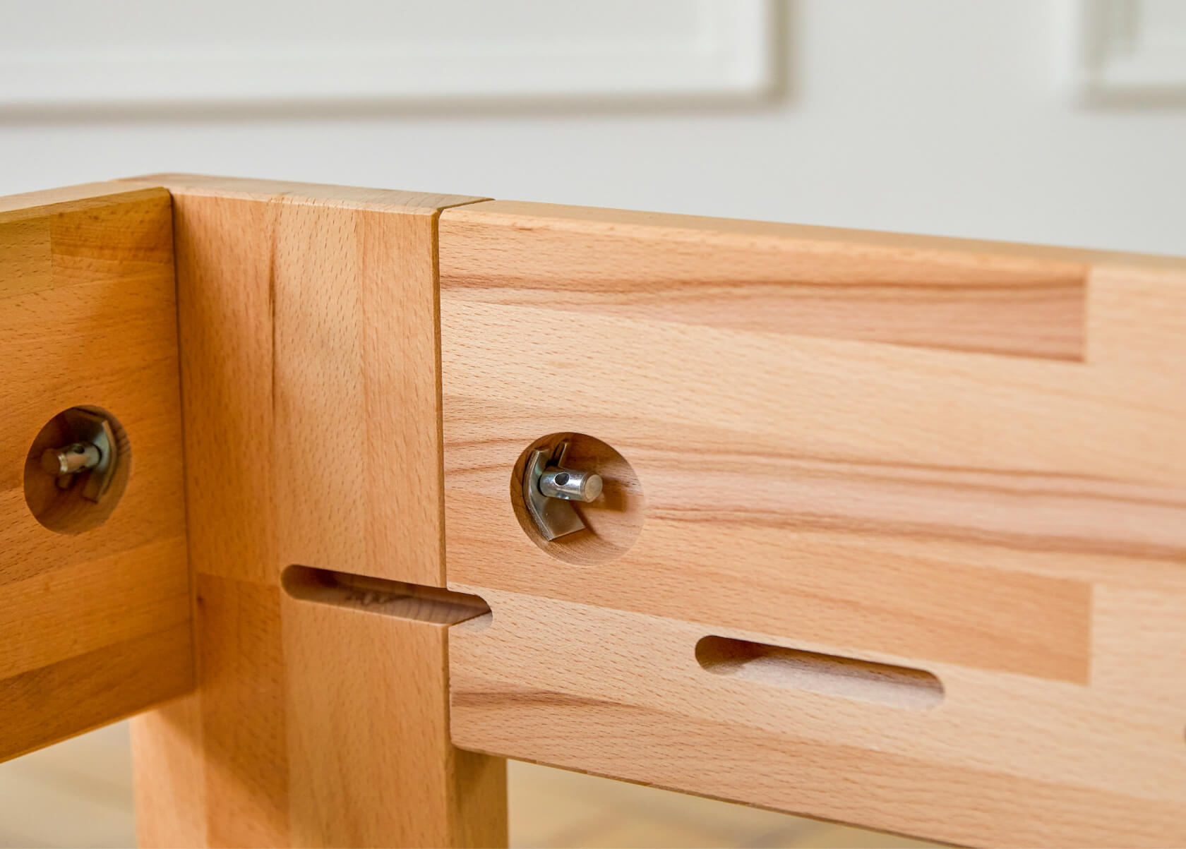 Cama con somier de madera maciza AVA - IT - Kipli