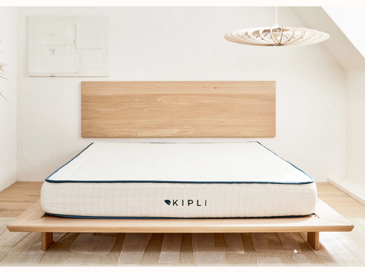 Lit plateforme en bois massif LIVIA - Kipli