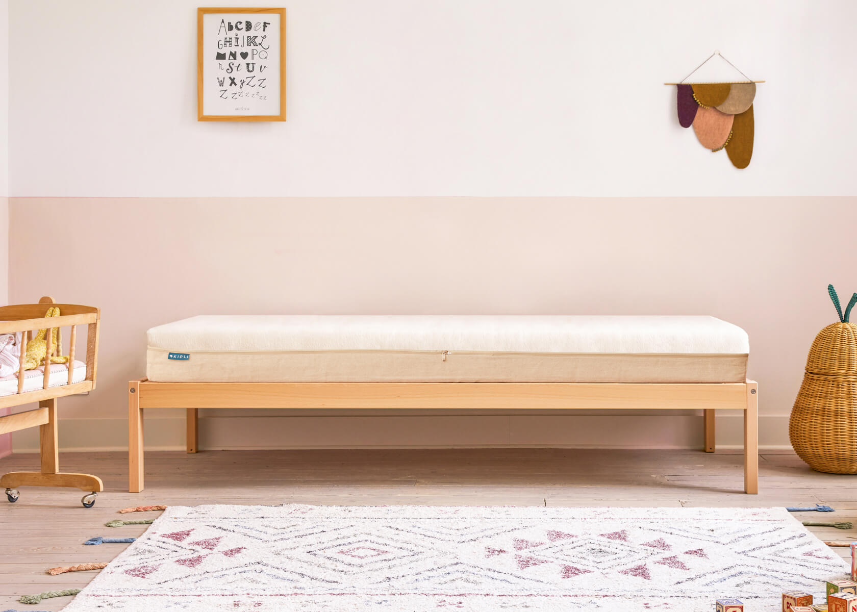 Matelas enfant en latex naturel - Kipli
