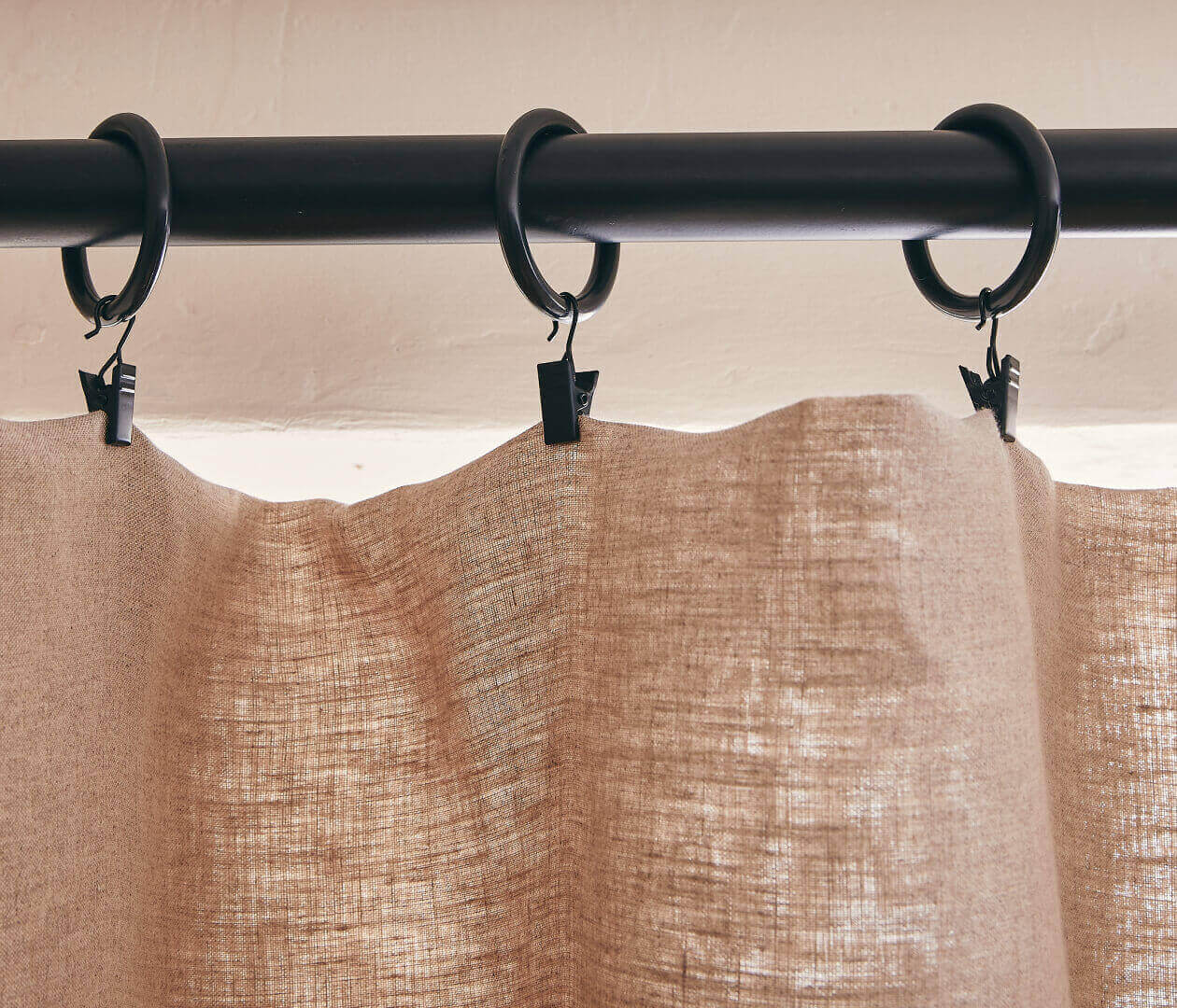Lightweight LENO Washed Linen Panel Curtain - Kipli