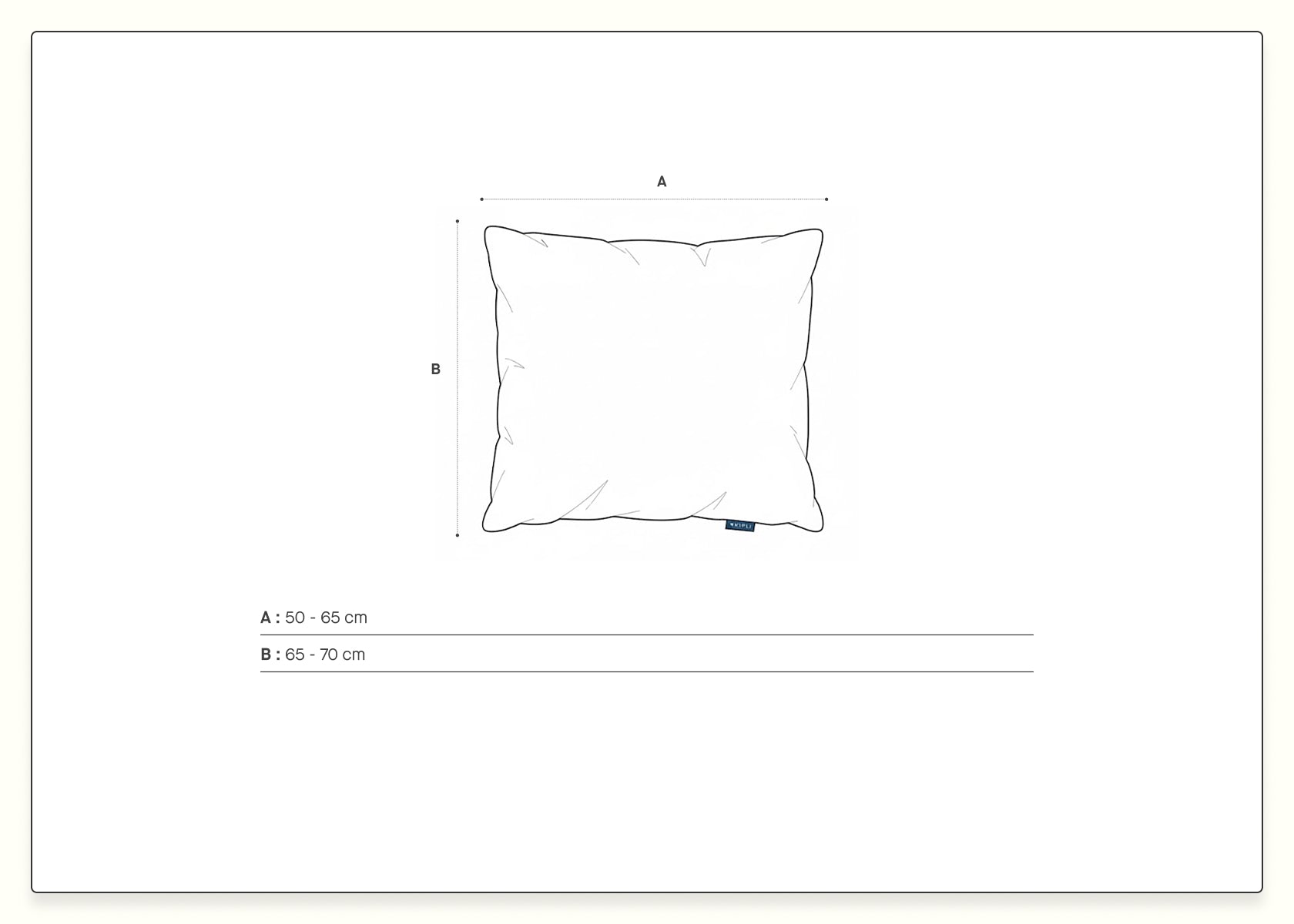 Oreiller en plumes et duvet - Kipli