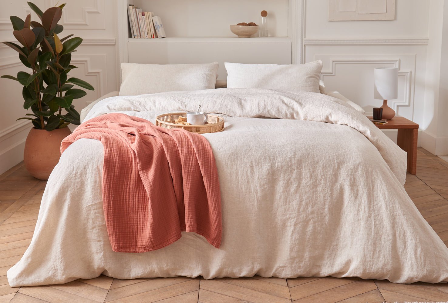 Plaid en gaze de coton biologique TIO - Kipli