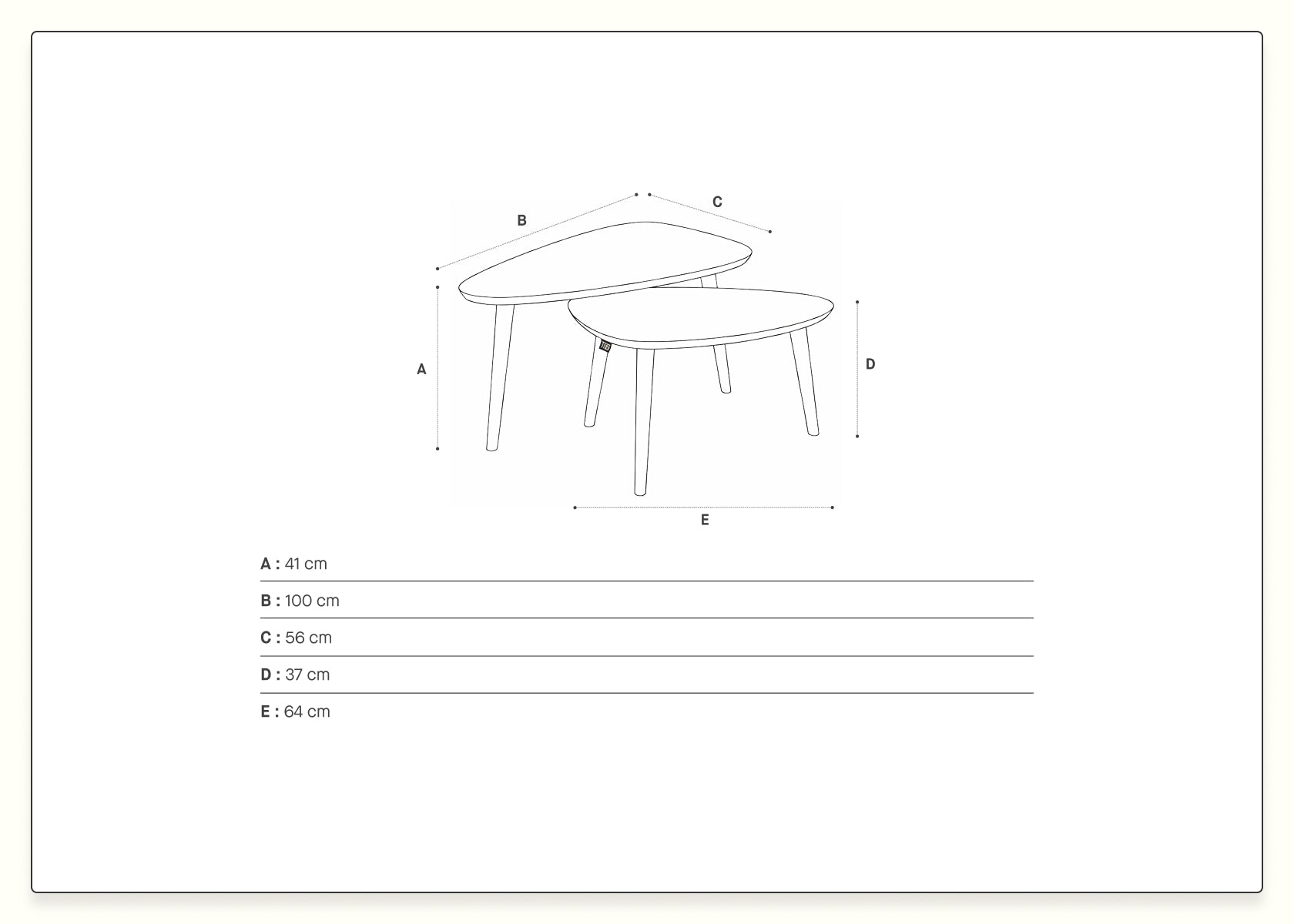 Couchtisch aus Holz – TIZU x Kipli – Kipli