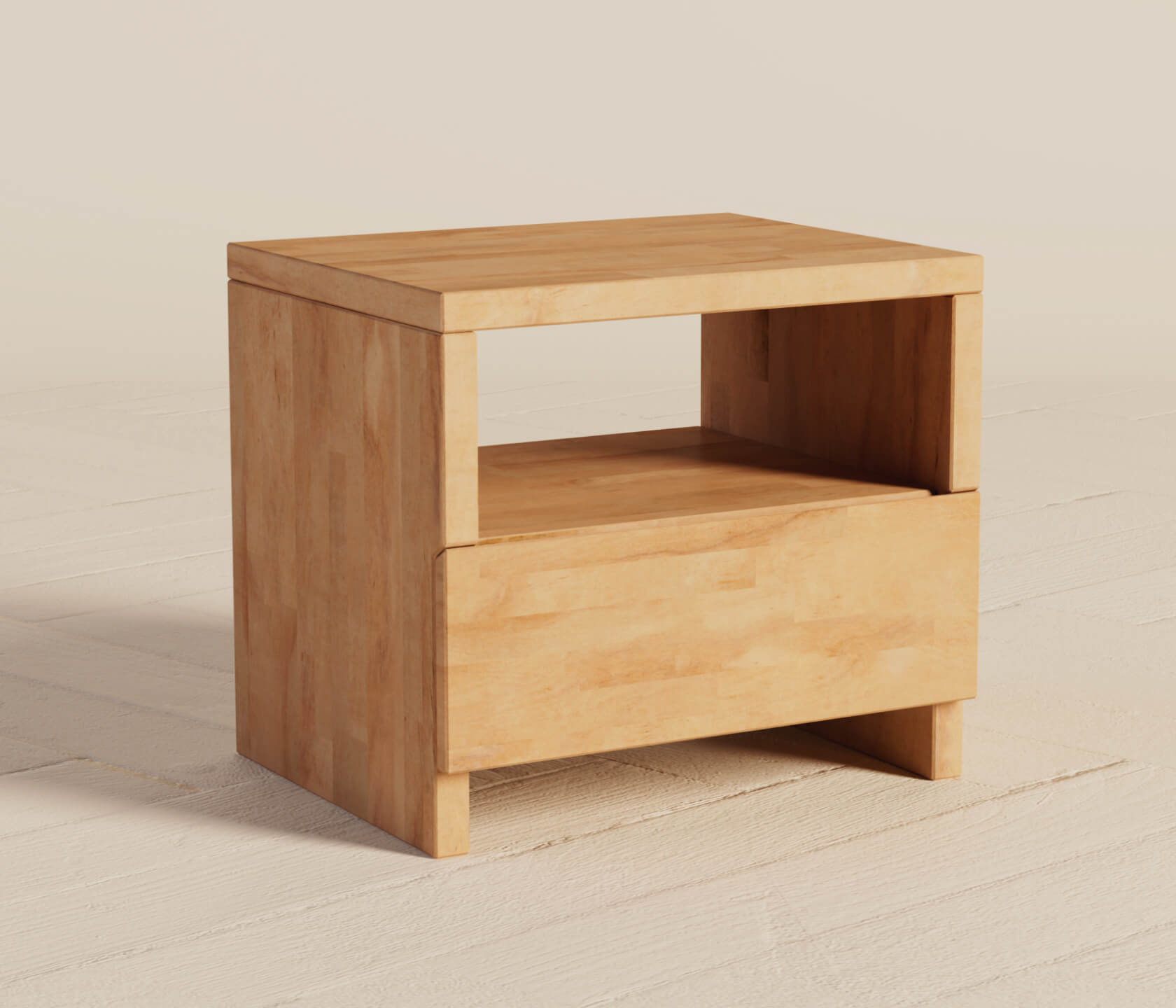 Table de chevet en bois massif AVA - Kipli